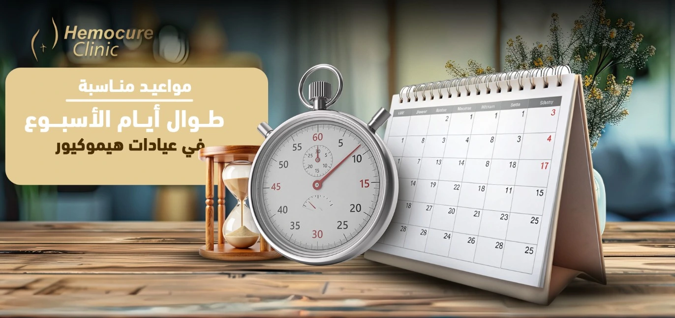 مواعيد مناسبة طوال أيام الاسبوع